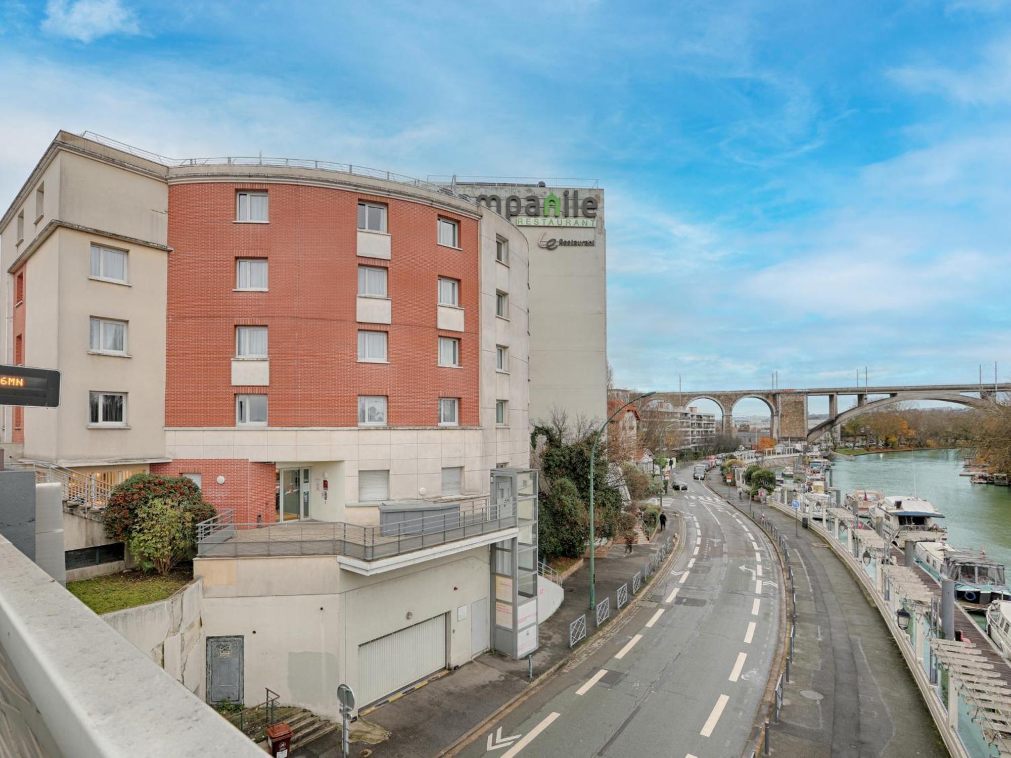 Appart'Hotel Vacanceole Paris Quai De Marne - Ex Adagio Ножан-сюр-Марн Екстер'єр фото